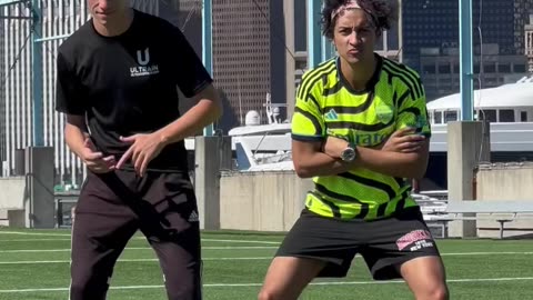 I challenged a professional soccer coach to do the crossbar challenge! Wait till the end 😅