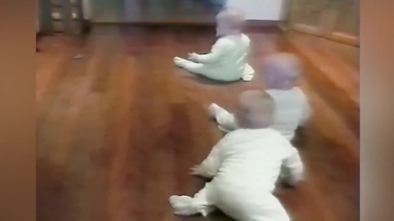 Twin Babies Fighting and Playing Together || Try Not to Laugh