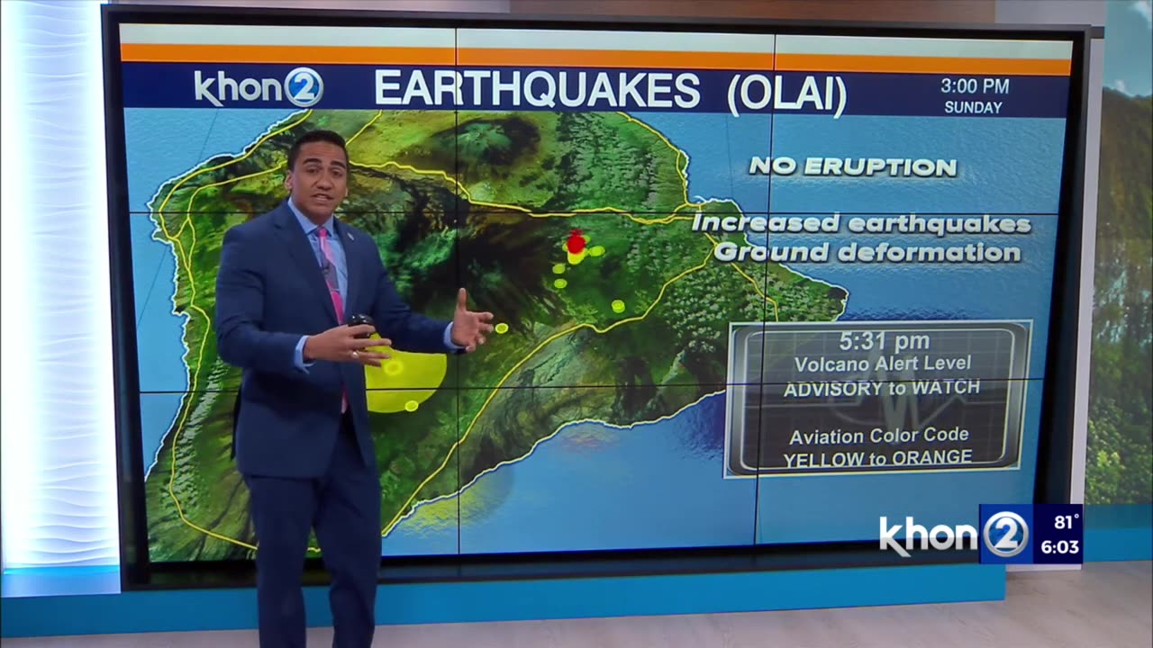 USGS issues ‘watch’ notice for Kīlauea volcano