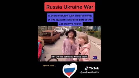 Ukraine Kids Asked Which Soldiers They Like Better