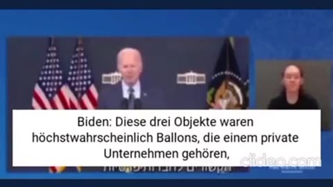 Biden und die Luftballons 😂