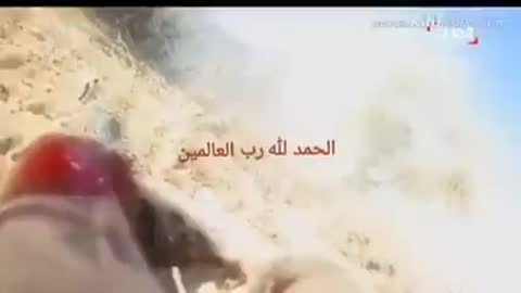 مقاتل من جنود العمالقه في مأرب يهجم فيصاب ثم ينطق الشهادة ويرحل الي الله