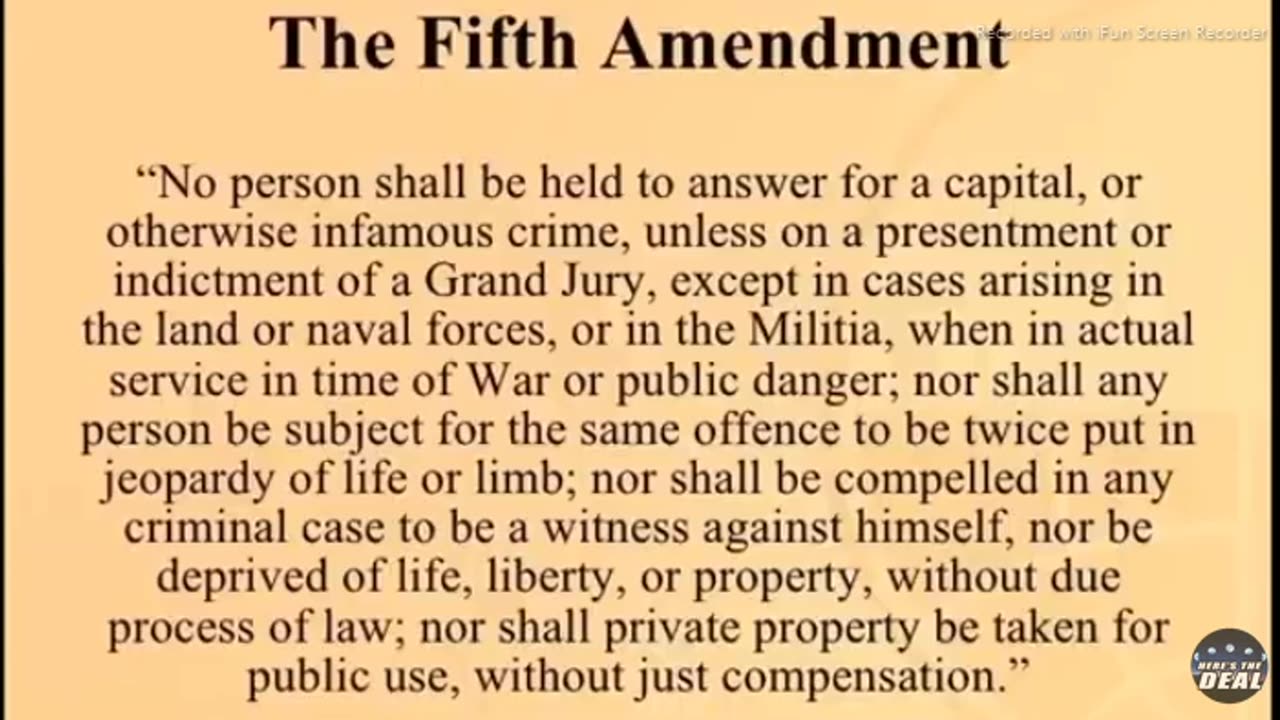 THE 10 BILL OF RIGHTS & CIVIL RIGHTS LAWS>18 USC 241, 242 & 42 USC 1983 - 11 mins.