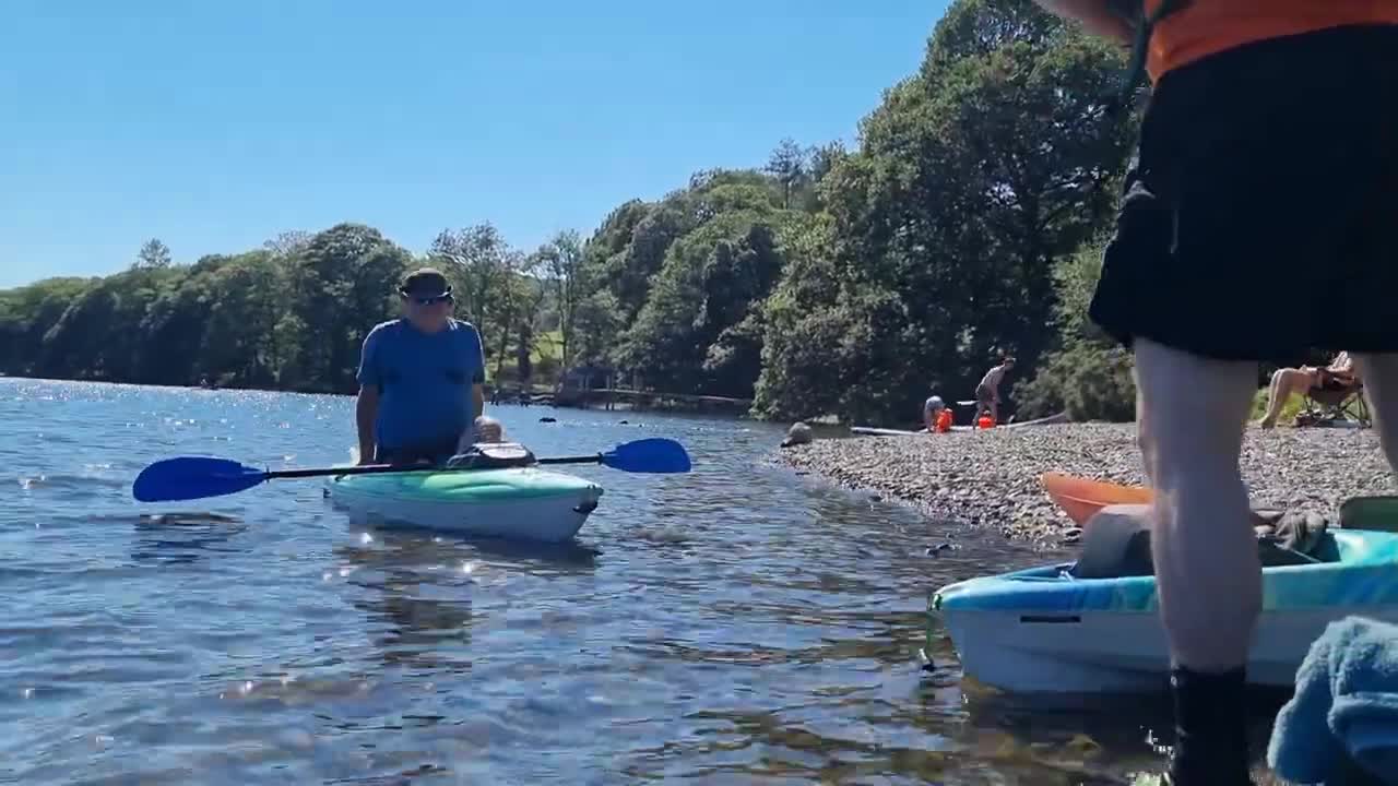 Kayaking Coniston