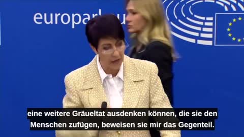 MEP Christine Anderson Blows up on the Vaccine Agenda: "I Will Not Inject a Poisonous Substance into My Body"