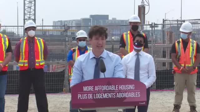 Updating Canadians on the Covid-19 situation and announcing rental housing investments