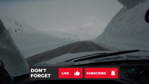 Riding Out The Eye of a SnowStorm in a Cozy Homemade Truck Camper