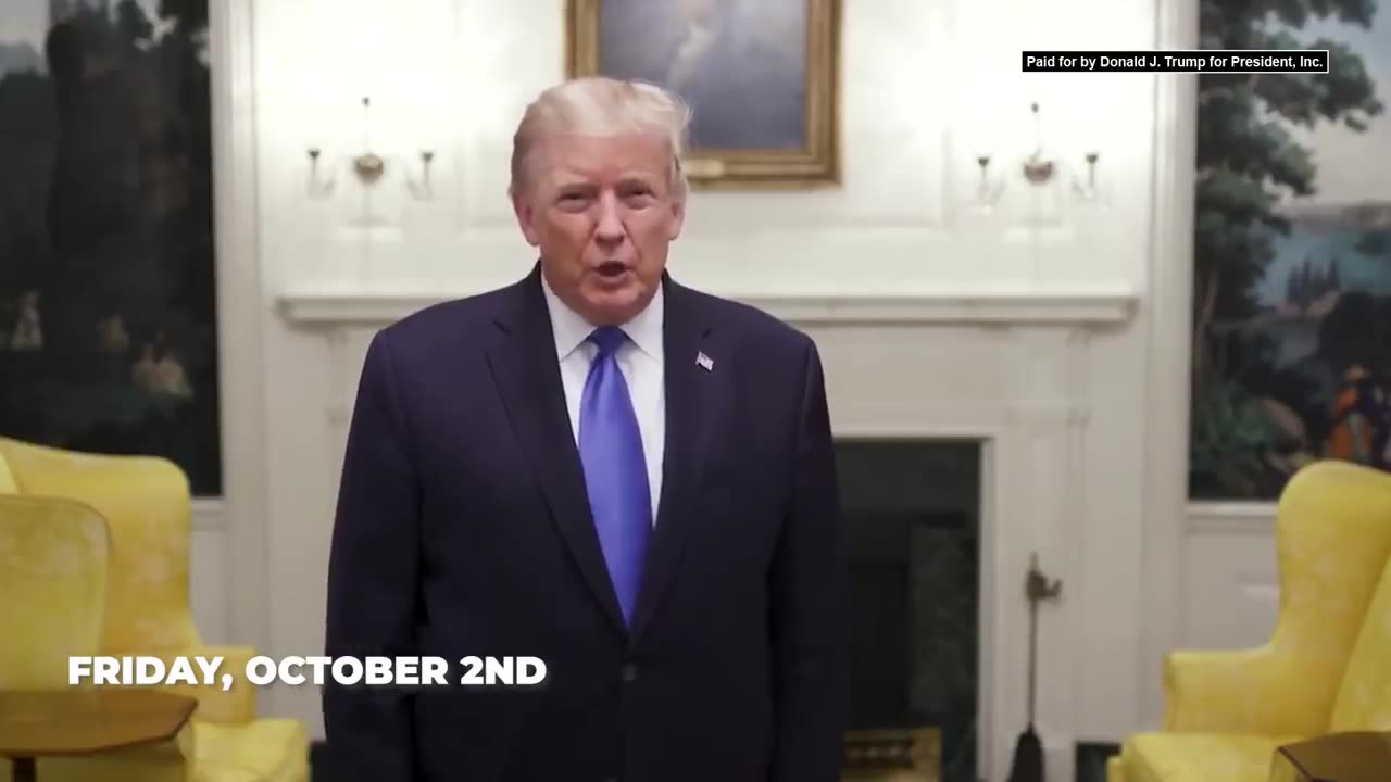 Thank you, for the tremendous support! | President Trump on October 2nd, 2020