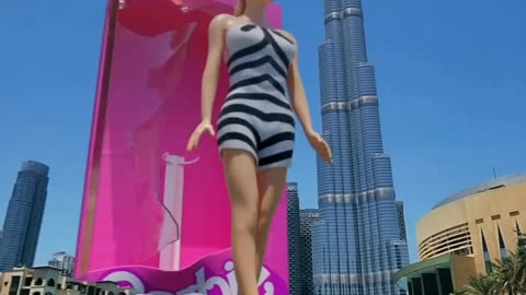 Barbie in Dubai amazing video nice