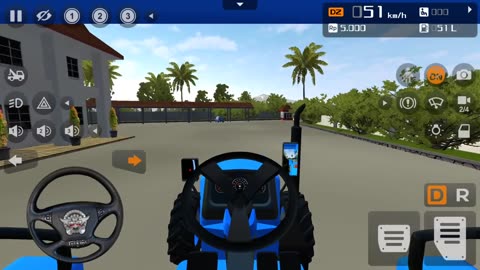 Bussid Heavy Tractor Trolley Driving mode