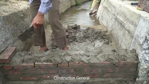 Build A Small Dam With Three Powerful Outlets