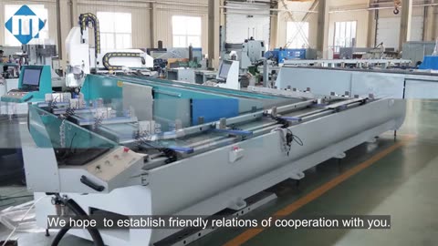 CNC Processing Center for aluminum profile LCJG3-CNC-6000