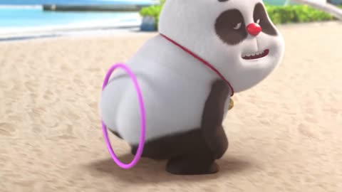 【Bamboo Panda ❤] Challenge for you I Chinese Short Animation _ 熊猫班卜 #animation #shorts