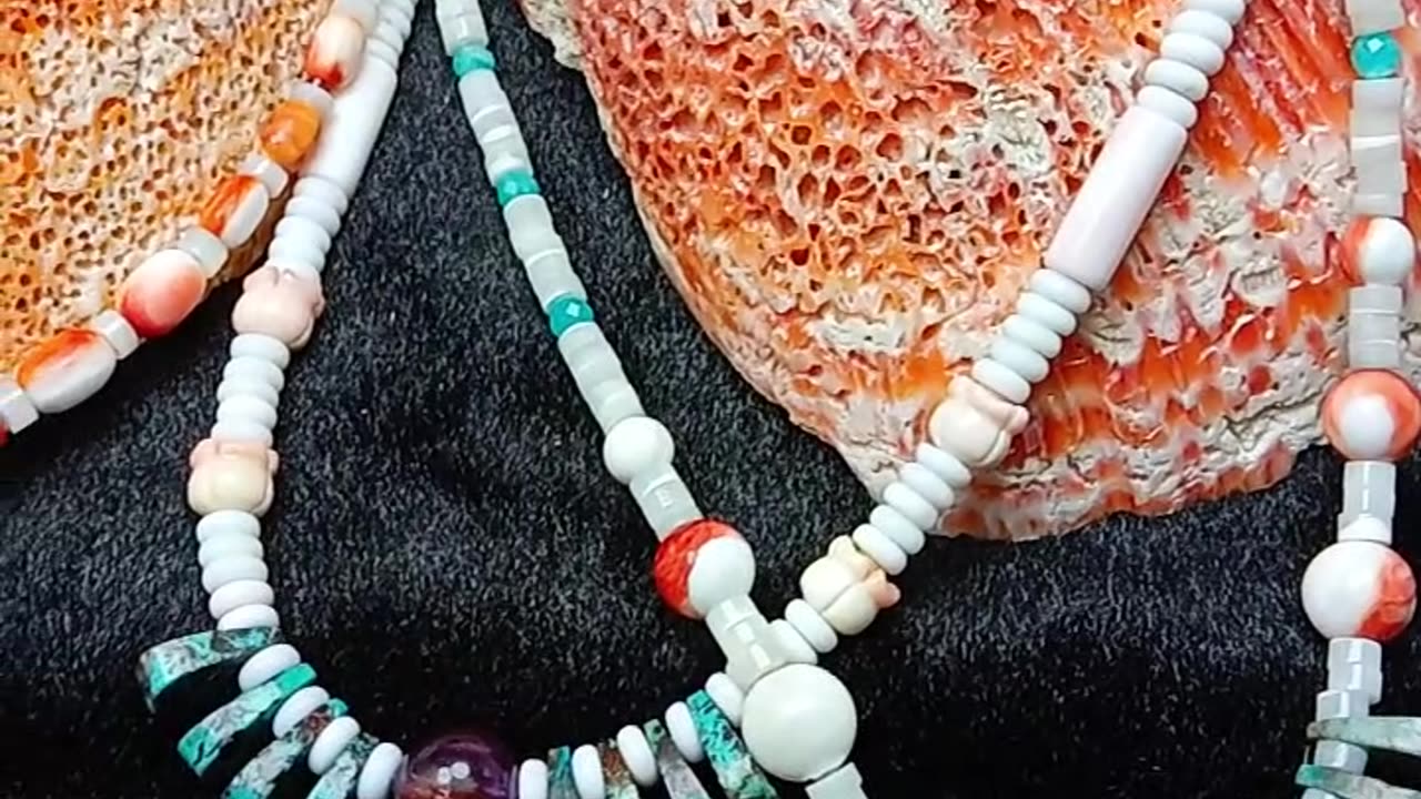 Natural turquoise mop orange spiny oyster faceted Amazonite beads green Ghost phantom04