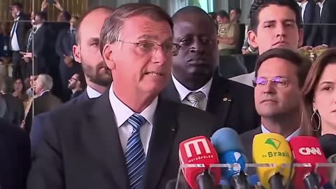 Presidente Jair Bolsonaro faz pronunciamento à nação após resultado das eleições