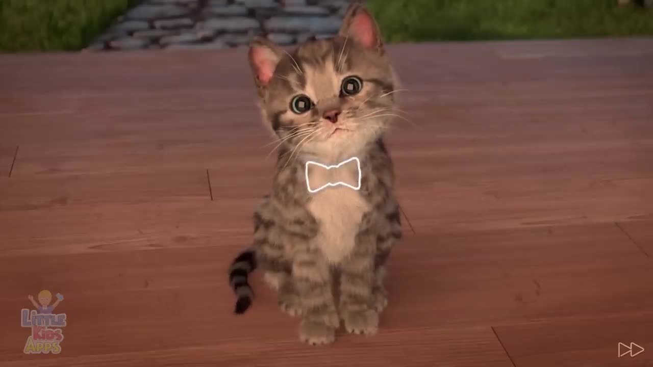 Little Kitten My Favorite Cat Play Fun Pet Care Game for Children