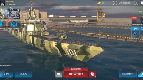 Lets start modern warships february battlepass #2