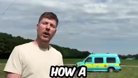 Metal Pipe Dropped On A School Bus.. # Mr Beast Official