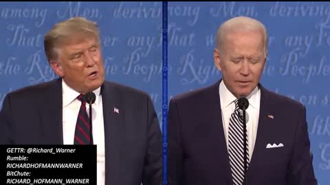 2020 Election First Presidential Debate Trump Vs Biden