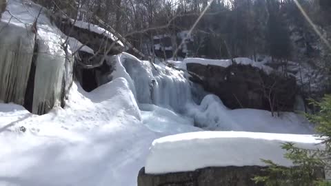 Frozen Waterfall