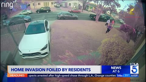 Home Invasion Foiled by Residents