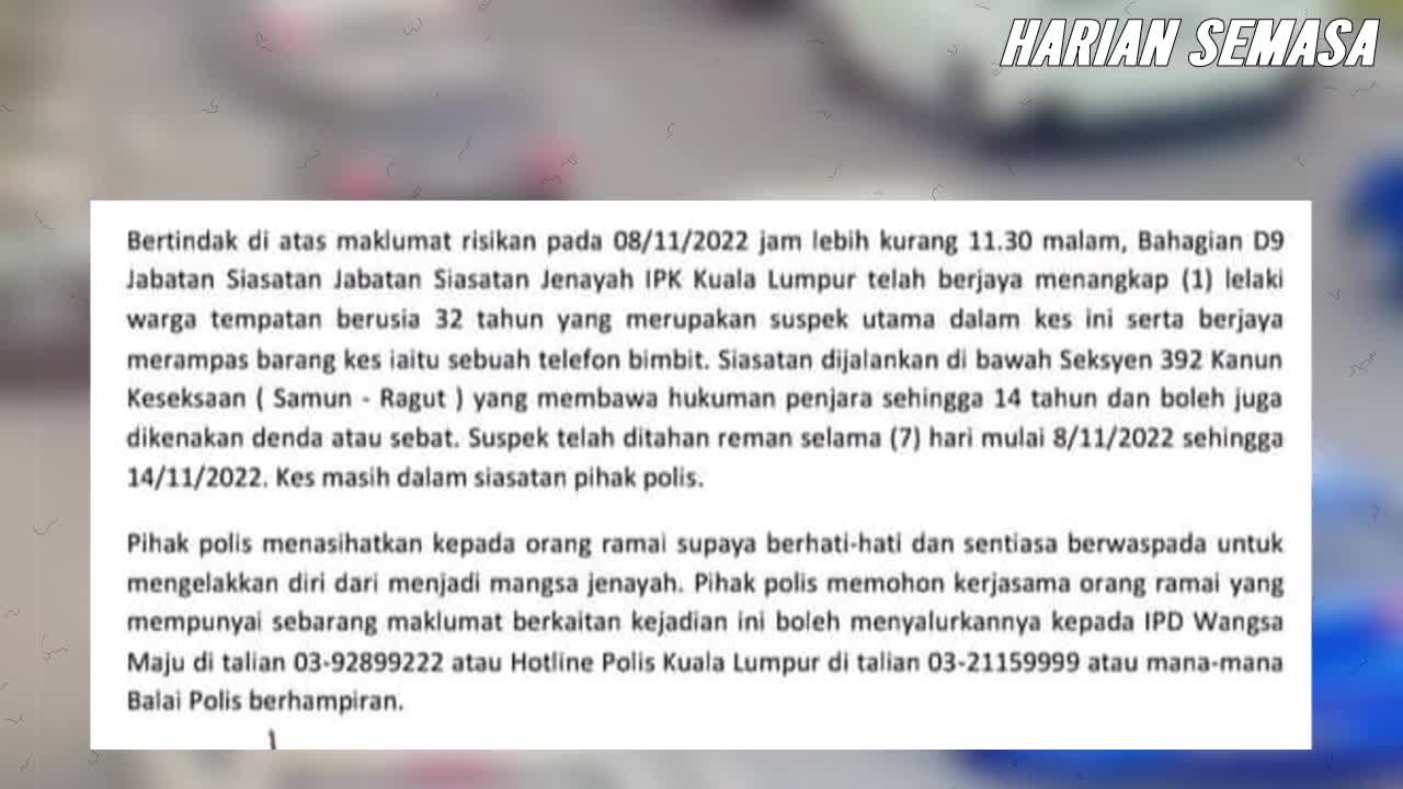 UPDATE: Mat Motor R4GUT Penumpang Myvi Terima Padah