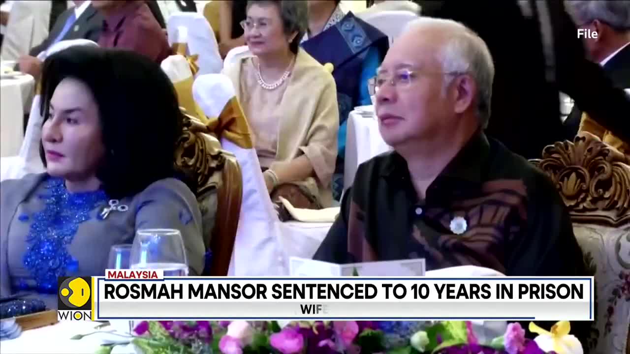 Malaysia's former PM Najib Razak's wife gets 10 years jail for corruption| Latest English News| WION