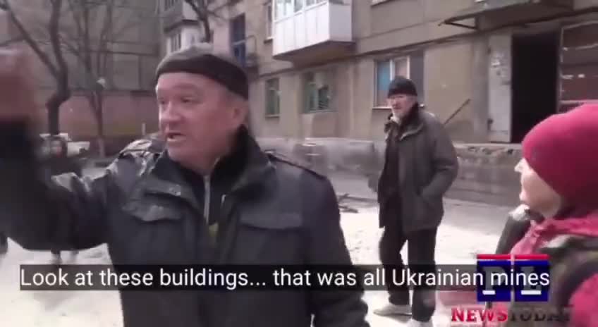 Ukraine Citizens Explain Attacks by Ukrainian Army