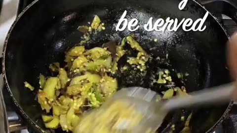 Brinjal roast