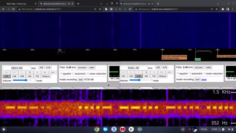 M01 Morse Code Numbers 18/02/2023 1500 UTC 5810kHz