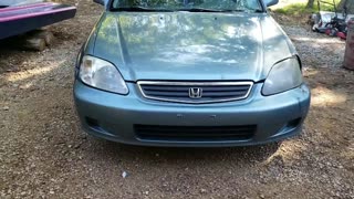 Wreaked 1999 Honda Civic Repair