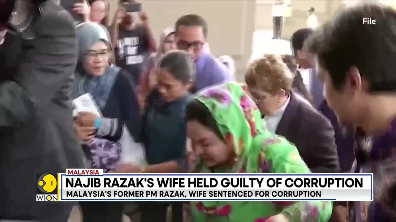 Malaysia's former PM Najib Razak's wife gets 10 years jail for corruption| Latest English News| WION