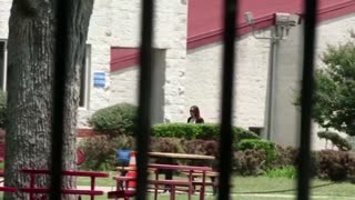 Elizabeth Holmes arrives at prison in Texas