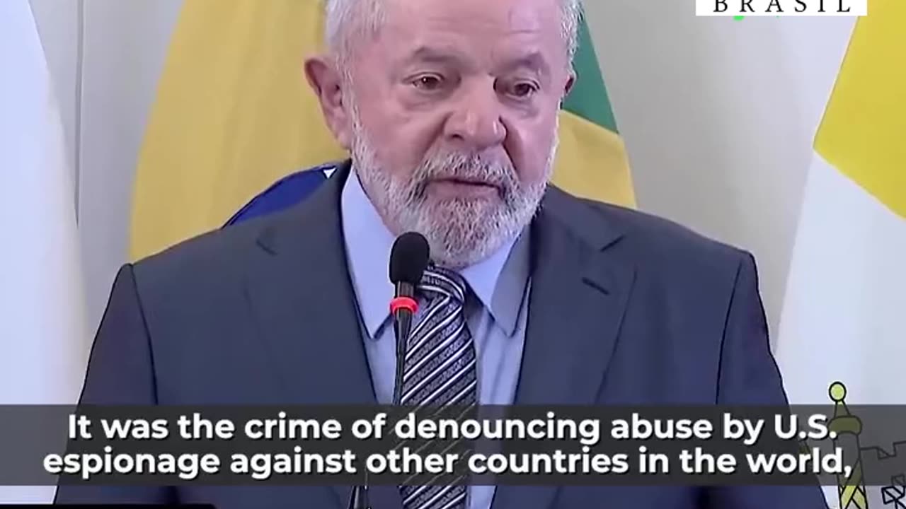 Na Itália, Lula diz que imprensa é "covarde" por não defender Assange