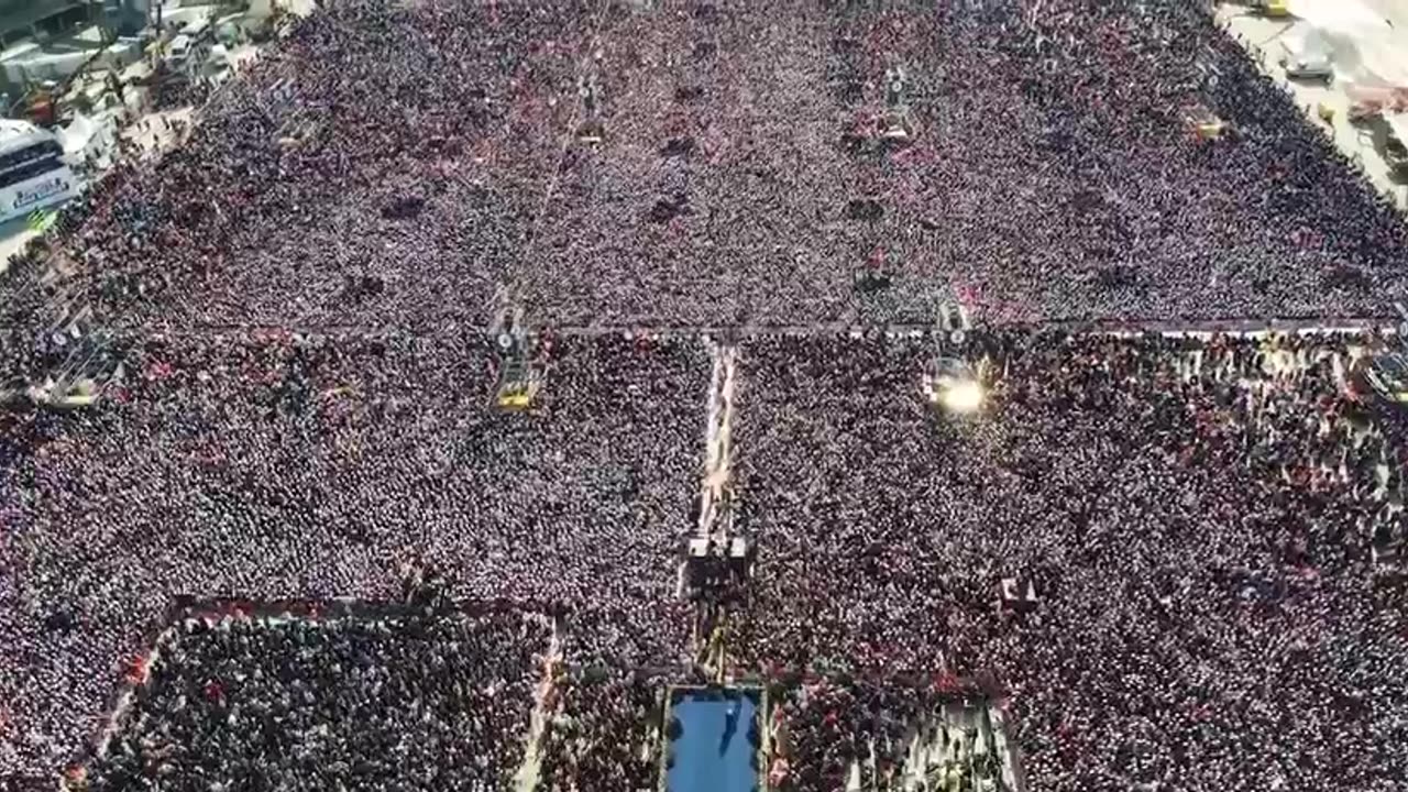At least 1.7 million people attend Erdogan’s grand Istanbul rally ahead of May 14 elections