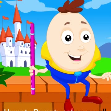 Humpty Dumpty Nursery Rhymes Kids Songs Kids Baby Kids Preschool shorts kidssong