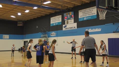 SUTHERLIN BULLDOGS GAME #11 (Day 2) SECOND CLIP GIRLS BASKETBALL 5TH AND 6TH GRADE