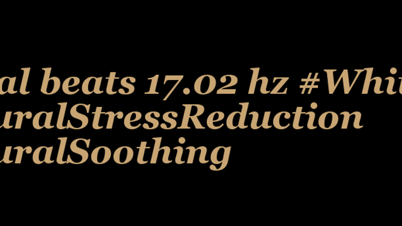 binaural_beats_17.02hz_AudioSphereCalm BinauralSleepMusic BinauralSoothingZen