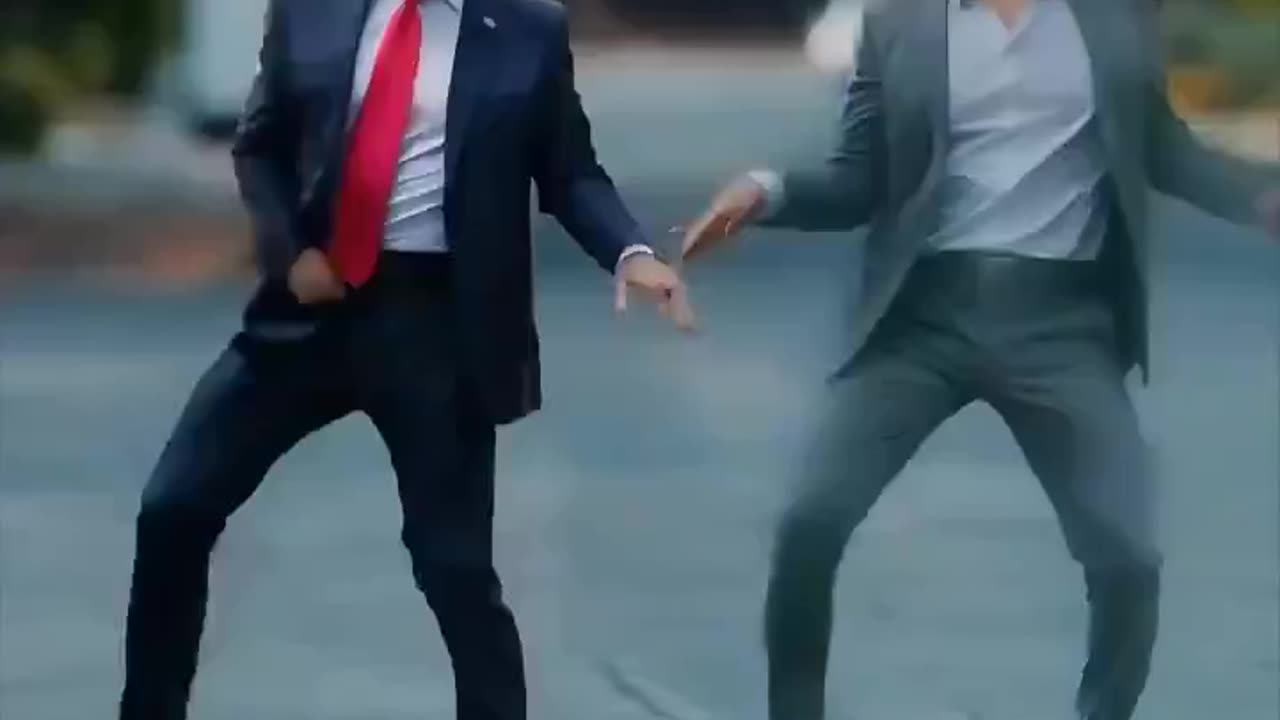 President Trump And Elon Musk Dancing