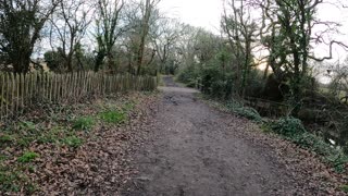 Riverside hiking. Speedlapse GoPro.