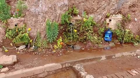 Want to drink fresh mountain spring water on Highway 1?