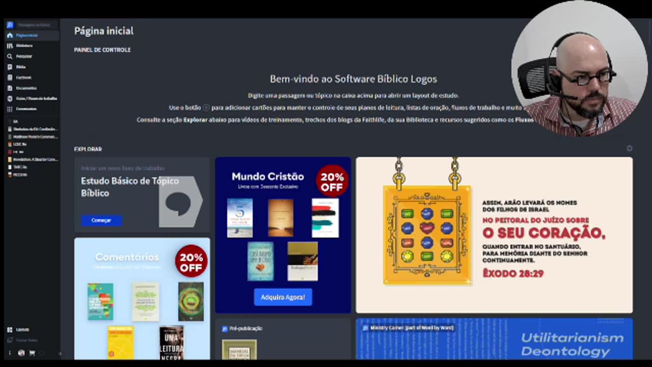 Tutorial Logos Bible Português - Como priorizar meus dicionários (grego e hebraico)?