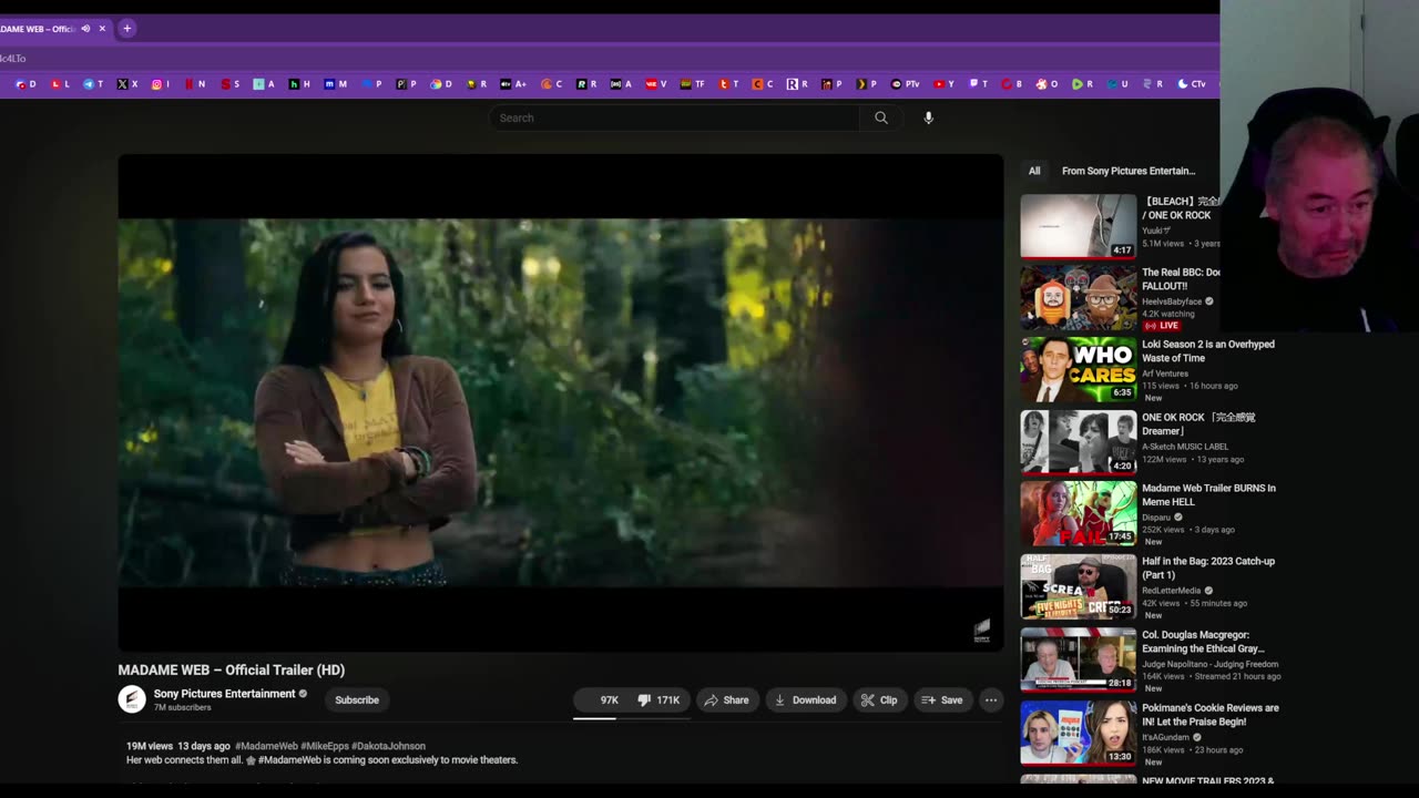 Madam Webb trailer is dogshit