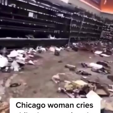 Chicago woman cries