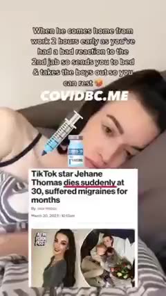 תופעת לוואי מוות משפיענית בטיקטוק גיינה תומס שלב אחרי שלב מזריקה עד המוות