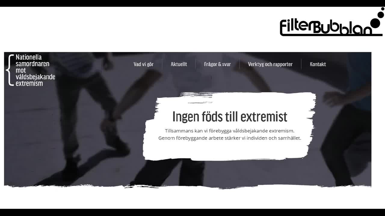 Nationella samordnaren mot våldsbejakande extremism