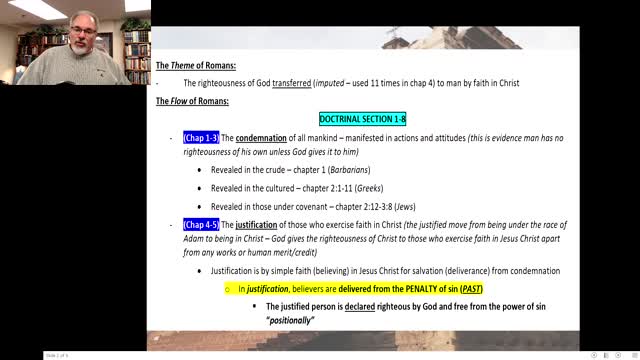 Romans overview pt1, Pastor Scott Mitchell