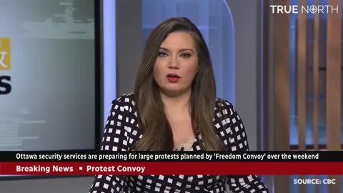 CBS Spreading Theory That 'Russian Actors' Are Behind Trucker Vaccine Mandate Protests