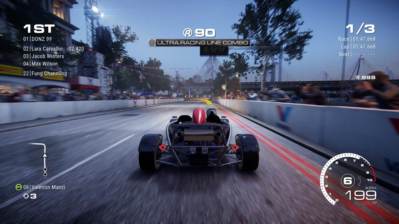 Grid Legends (PC UHD) Gameplay LONDON Circuit Race [4K@60FPS]