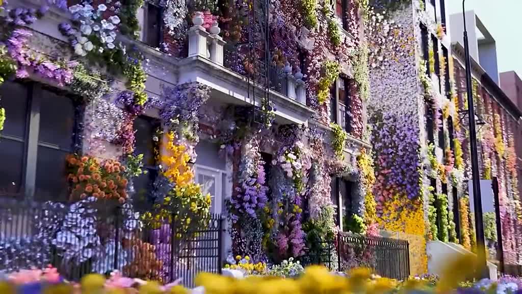 Of course, flowers all over the world should be shared with her who loves